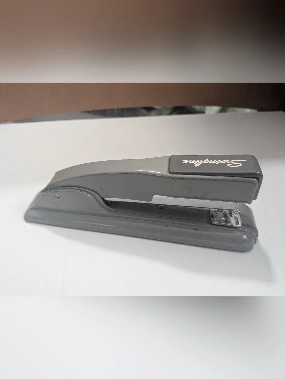 Vintage Swingline 27 Stapler Gray Metal Office Desk Work 8.5